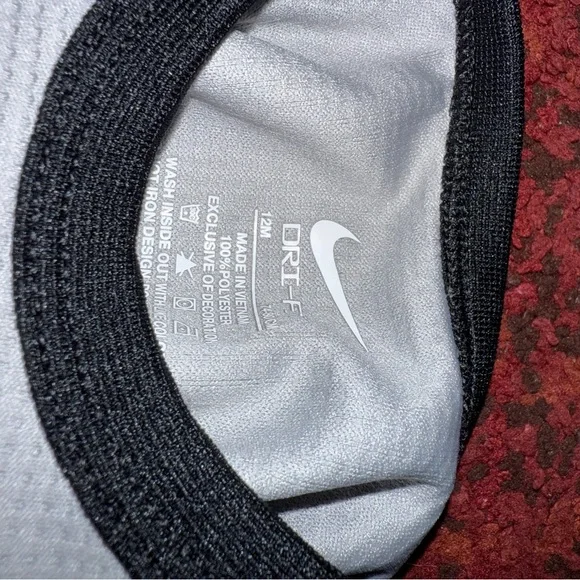 Nike Kids Bodysuit and Pants - White, Black, Neon Yellow - Picture 3 of 5